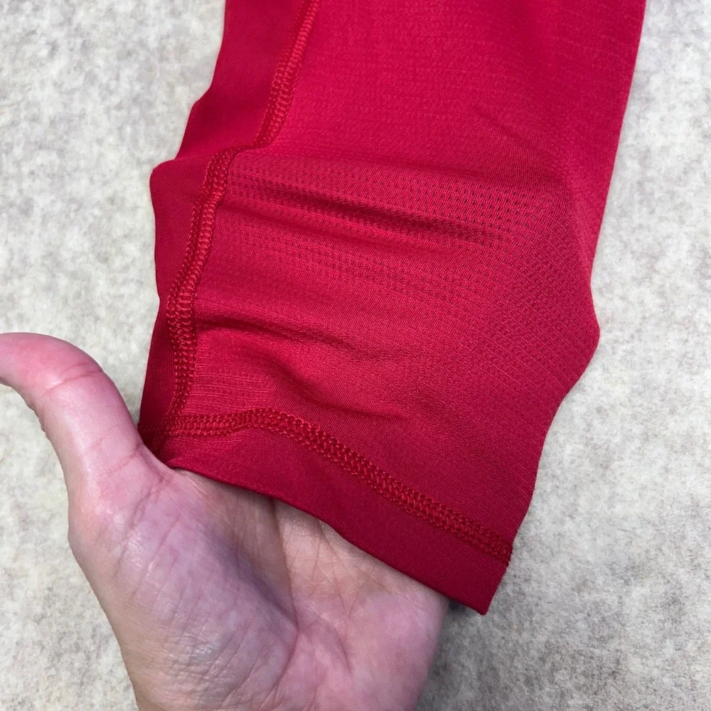 Adidas Alphaskin Aeroready Men's Red Athletic Compression Leggings Tights XL‎